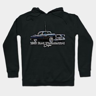 1956 Ford Thunderbird Coupe Hoodie